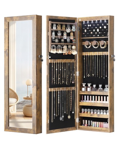Led jewelry armoire - led,