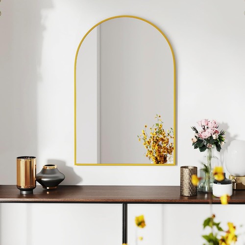 30x20 gold rectangular wall - gold,