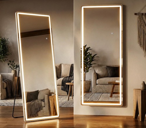 X21 full length mirror - 64"x21",