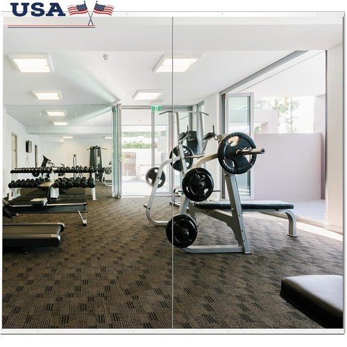 Large gym mirror - set, easy