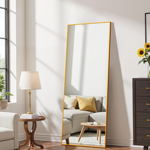 Gold aluminum full length - gold,