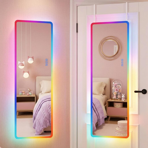 Rgb led mirror full length - mirror,