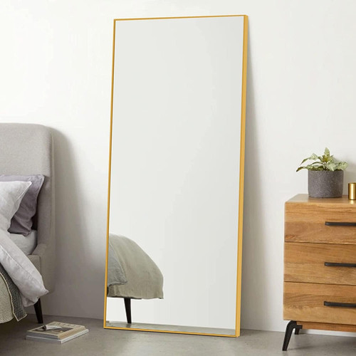 X22 wall mirror gold - 47"x22",
